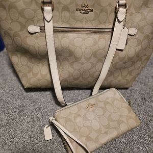 Authentic coach matching wallet